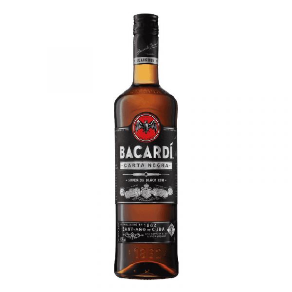 Bacardi Carta Negra Superior Black Rum [700ML]