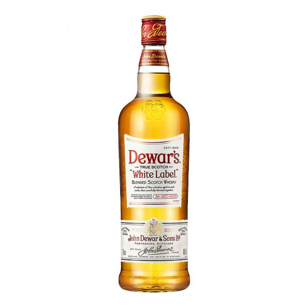 Dewar's White Label Scotch Whisky 1000ml Bottle