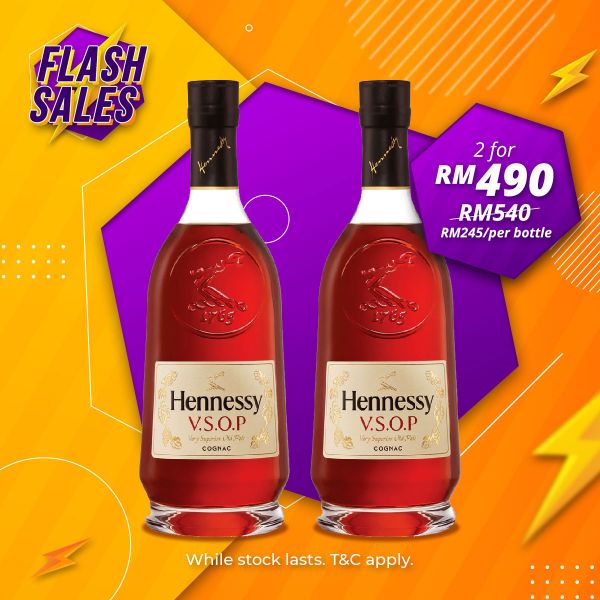 Flash Sale - Hennessy V.S.O.P Cognac [700ML] [New Pack] x 2