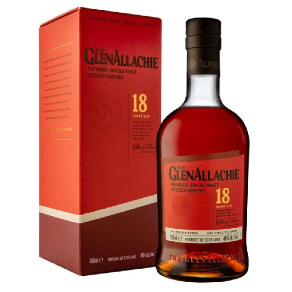 GlenAllachie 18 Years Speyside Single Malt Whisky [700ML]