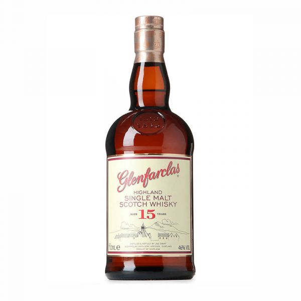 Glenfarclas 15 Years Speyside Single Malt [700ML] [W/o Box], bottle
