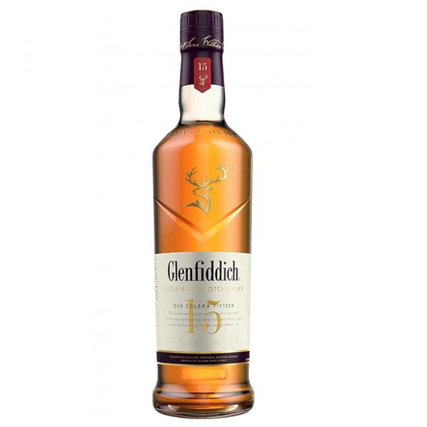 Glenfiddich 15 Years Single Malt Scotch Whisky (700ml), bottle, with box