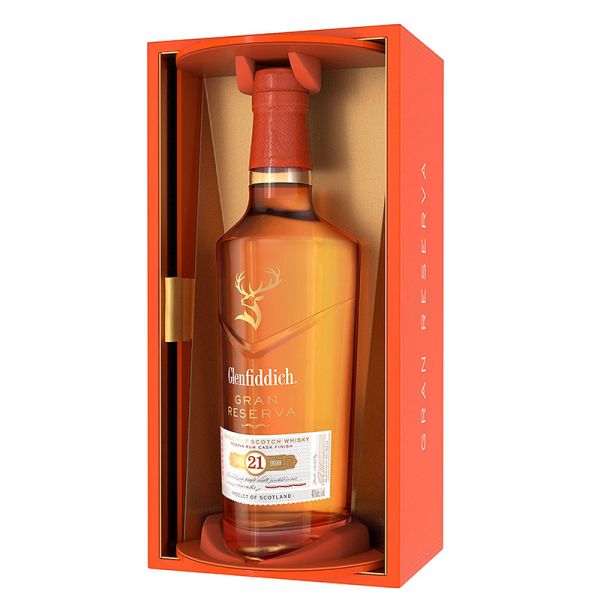 Glenfiddich 21 Years Gran Reserva Rum Cask Speyside Single Malt [700ML]