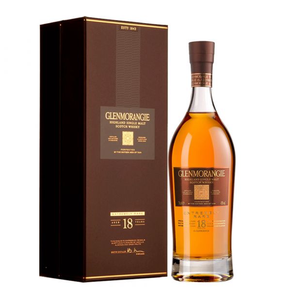 Glenmorangie Extremely Rare 18 Years Highland Single Malt Scotch Whisky (700ml), with box 
