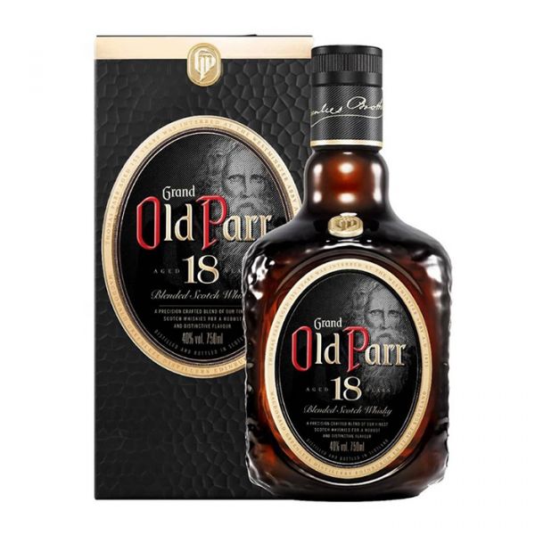 Grand Old Parr 18 Years Whisky [750ml], bottle, with box