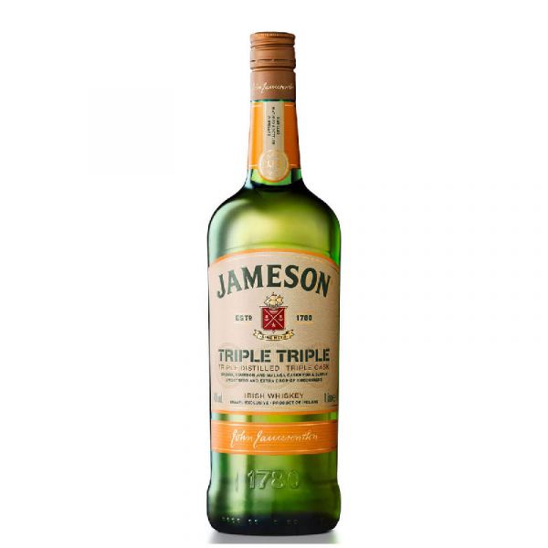Jameson Triple Triple Distilled Irish Whisky [1000ML]