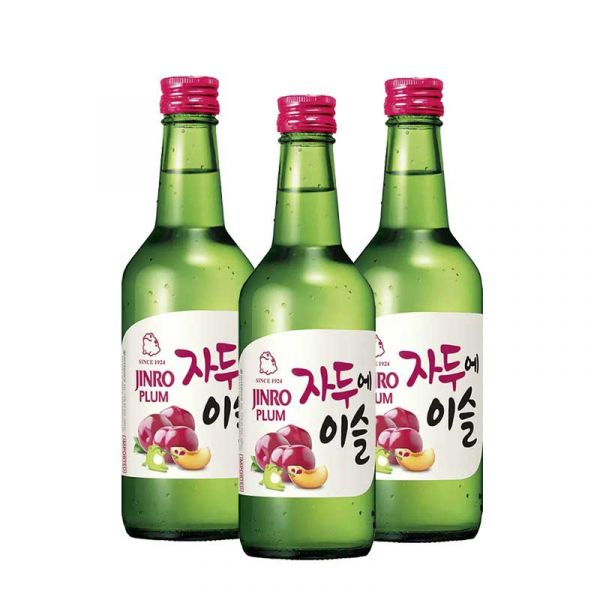 Jinro Plum Soju [360ML] x 3