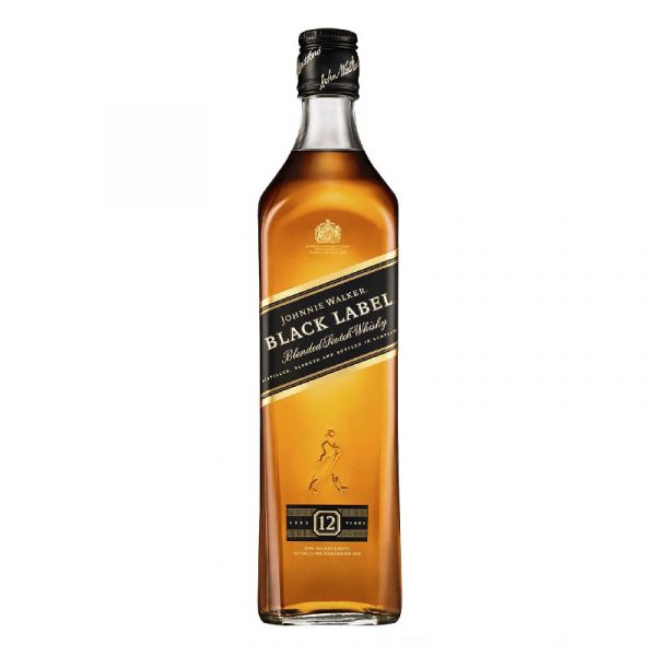 Johnnie Walker Black Label 12 Years Blended Scotch [700ML] [No Box]