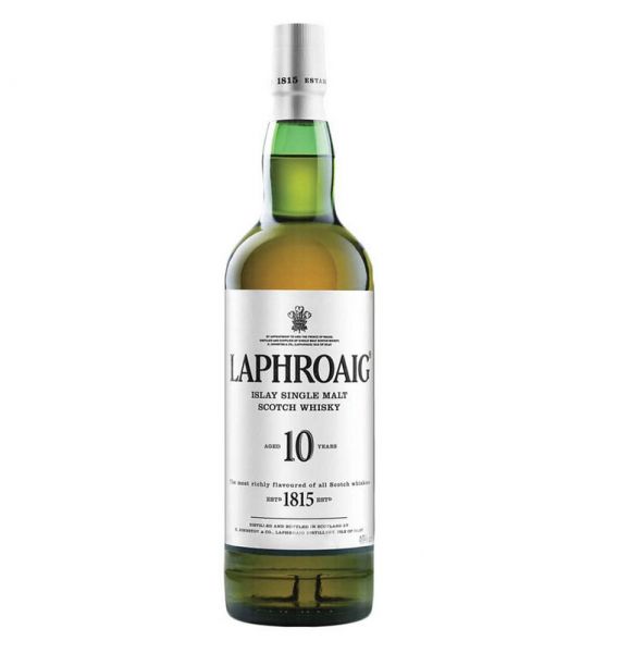 Laphroaig 10 Years Islay Single Malt Scotch Whisky (750ml), bottle