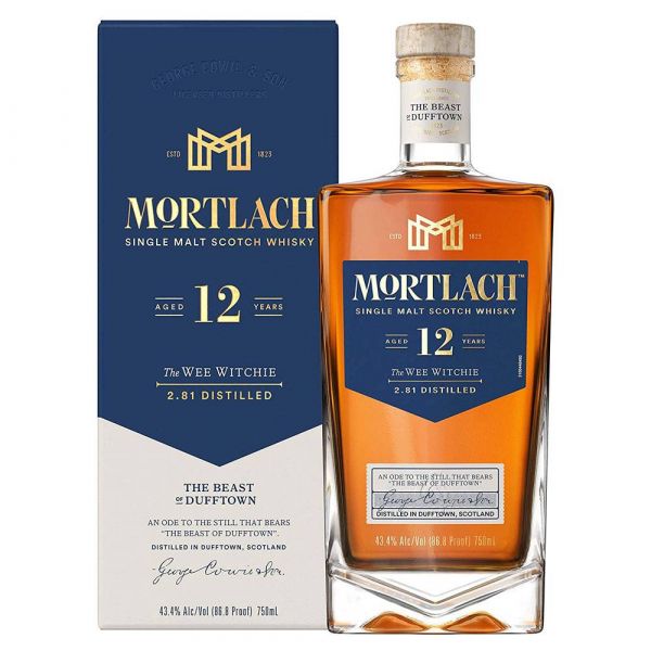 Mortlach 12 Years Single Malt Scotch [700ML], bottle, with box