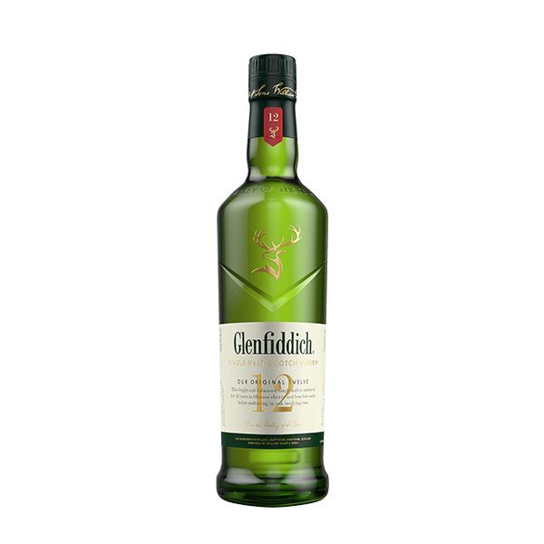 Glenfiddich 12 Years Single Malt Scotch [1000ML], bottle