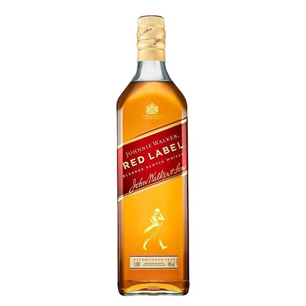 Johnnie Walker Red Label scotch whisky 700ml bottle
