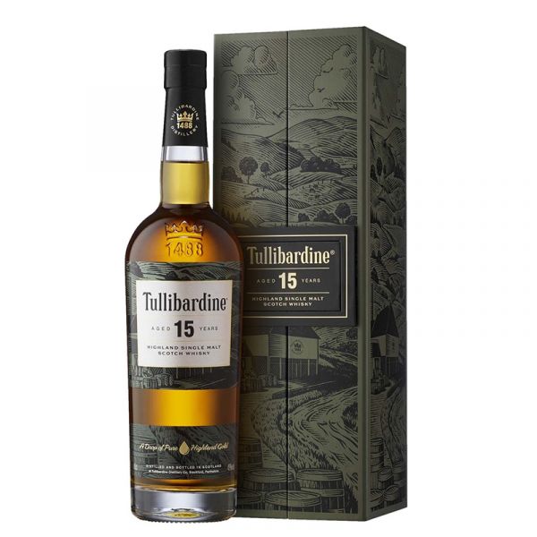 Tullibardine 15 Years Highland Single Malt [700ML], bottle, with box