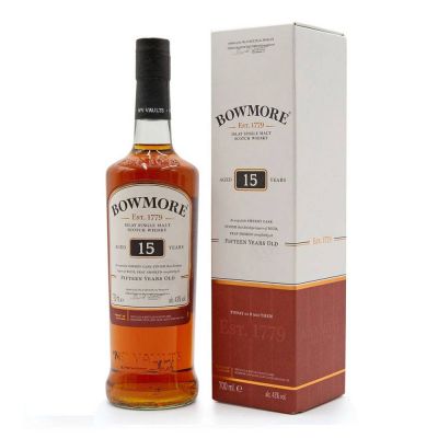 Bowmore 15 Years Islay Single Malt Scotch [700ML] 