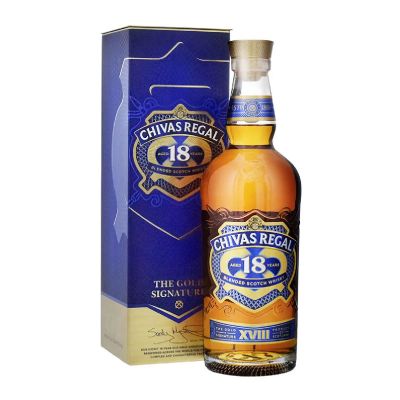 Chivas Regal 18 Years Old Blended Scotch [1000ML] [New Pack]
