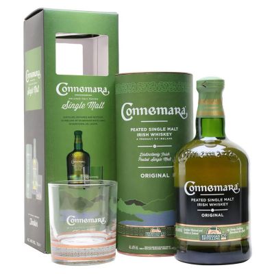 Connemara Peated Irish Single Malt  [Free Glass] [700ML]