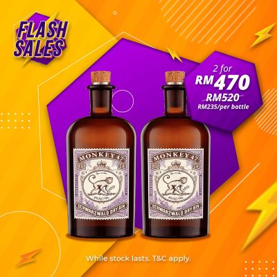 Flash Sale - Monkey 47 Dry Gin [500ML] [Unsealed] x 2