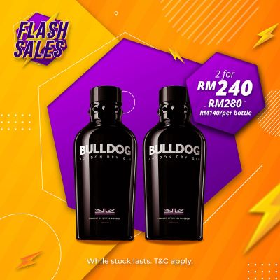 Flash Sale - Bulldog London Dry Gin [700ML] x 2
