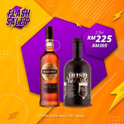 Flash Sale - Irish Velvet Coffee & Mist Honey Liqueur [500ML]