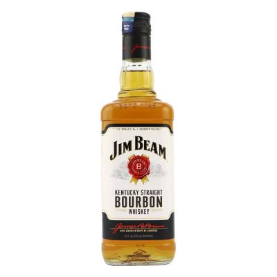 Jim Beam White Label Bourbon [750ML]