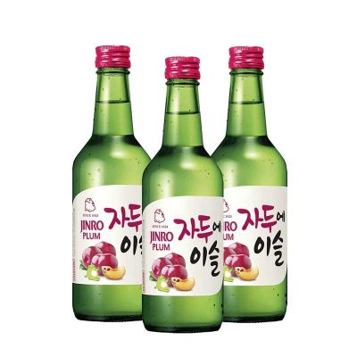 Jinro Plum Soju [360ML] x 3