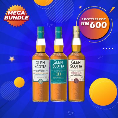 Mega Big Bundle - Glen Scotia bundles Campbeltown Single [700ML] x 3