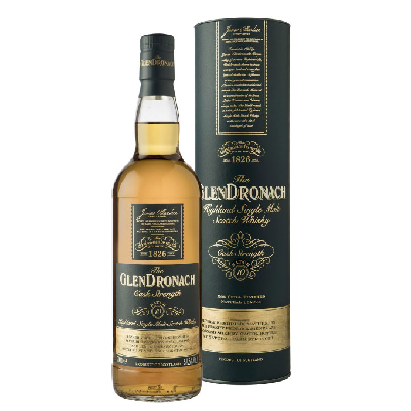 Glendronach Cask Strength Batch 10 Highland Single Malt [700ML]