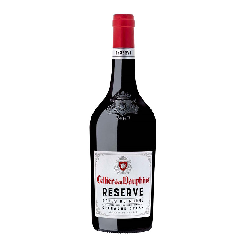 Cellier des Dauphins Réserve Côtes-du-Rhône Rouge [750ML]